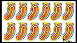 NEW - Sand Filled Squishy Hot Dog - Moldable Sensory, Stress, Squeeze Fidget Toy ADHD Special Needs Soothing Junk Food