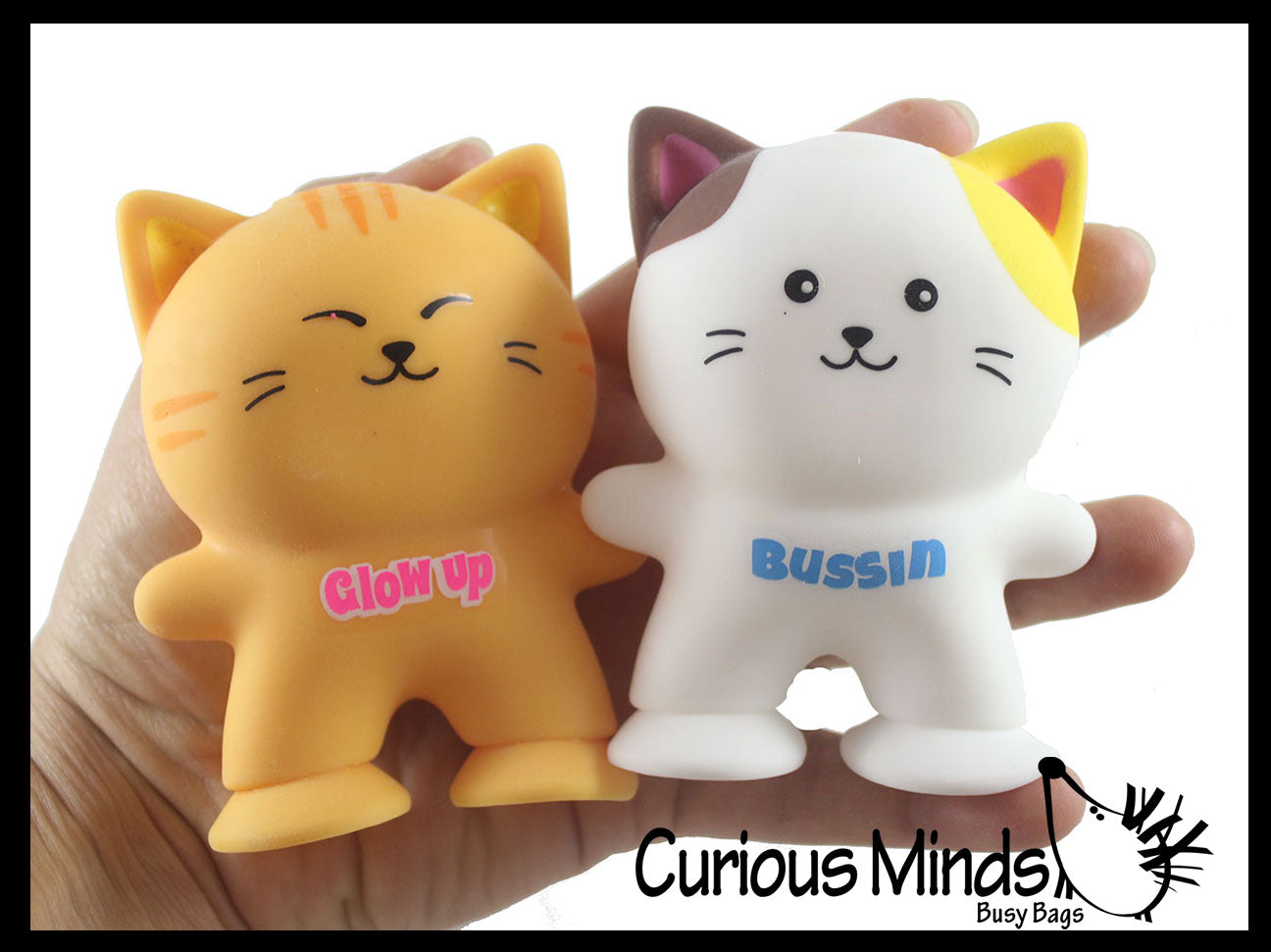 Stretchy Suction Foot Cat Sand Filled - Kitty Lover Sensory Fidget Toy Weighted Desk Pet Fun