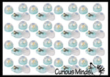 Seal Slime - Arctic Themed Seal Slime Putty with Foam Ice Cubes and Figurine