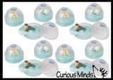 Seal Slime - Arctic Themed Seal Slime Putty with Foam Ice Cubes and Figurine