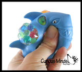 Shark Mesh Water Bead Filled Squeeze Stress Ball -Mesh -  Sensory, Stress, Fidget Toy