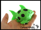 Shark Mesh Water Bead Filled Squeeze Stress Ball -Mesh -  Sensory, Stress, Fidget Toy