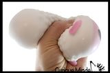 NEW - Large Lamb Sheep Easter Themed Creamy Doh Filled Squeeze Stress Balls Sensory, Stress, Fidget Toy
