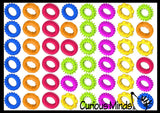 Silicone Textured Sensory Ring - Soft Silicone Fidget Ring - Fidget Jewelry