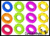 Silicone Textured Sensory Ring - Soft Silicone Fidget Ring - Fidget Jewelry