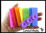 Textured Silicone Stickers - Calming Fidget Breathing Relaxing  - Rub Calm Sensory Toy