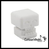NEW - SKULL Keyboard Key Fidget Clicker Toy - Key Cap Click HALLOWEEN