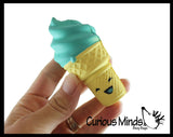 LAST CHANCE - LIMITED STOCK - SALE  - Small Slow Rise Squishy Toys - Mini Ice Cream Cones