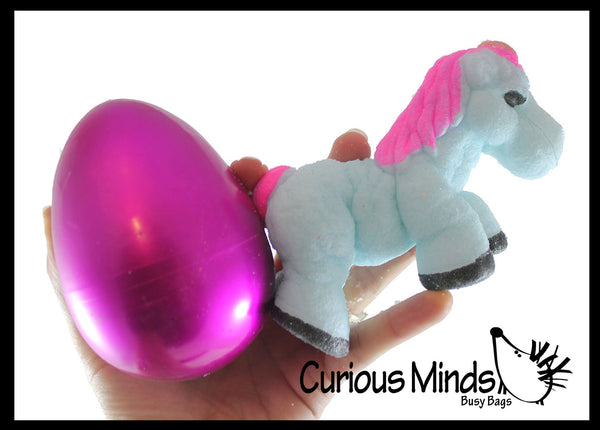 Unicorn in egg toy hotsell