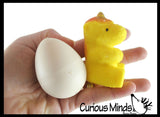 Hatch and Grow a Unicorn Egg in Water - Add Water and it Grows - Girl Critter Toy Bath - Soak in Water and It Expands