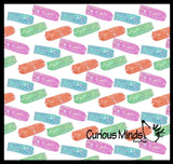 Water Trick Snake Filled with Sparkle Streamers - Stress Toy - Slippery Tricky Wiggly Wiggler Tube - Squishy Wiggler Sensory Fidget Ball
