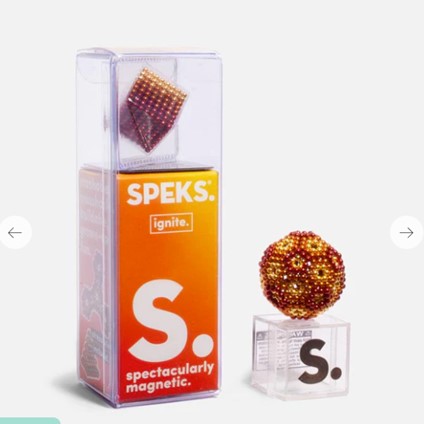 Speks Magnetic Fidget 2.5mm Magnet Balls 512 Magnets Ignite