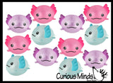 NEW - Axolotl Splat Ball -  Water Filled Splat Stress Ball - Throw to Make it Splat and Watch it Come Back