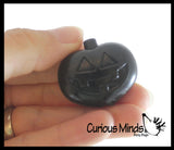 Stretchy Halloween Characters - Skull, Cat, Pumpkin - Mini Gummy StickyToys - Halloween Party Favor Prize