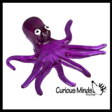 Octopus Ultra Sticky Toy - Super Sticky Novelty Toy - Sticky Hands Animal