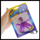 Octopus Ultra Sticky Toy - Super Sticky Novelty Toy - Sticky Hands Animal