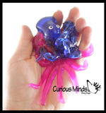 Octopus Ultra Sticky Toy - Super Sticky Novelty Toy - Sticky Hands Animal
