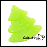 Sticky and Stretchy Christmas Trees and Stockings - Small Festive Holiday Party Favor Toys