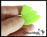 Sticky and Stretchy Christmas Trees and Stockings - Small Festive Holiday Party Favor Toys