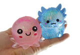Axolotl Sugar Ball - Thick Glue/Gel Syrup Molasses Stretch Ball - Ultra Squishy and Moldable Slow Rise Relaxing Sensory Fidget Stress Toy