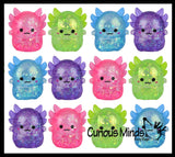 Axolotl Sugar Ball - Thick Glue/Gel Syrup Molasses Stretch Ball - Ultra Squishy and Moldable Slow Rise Relaxing Sensory Fidget Stress Toy