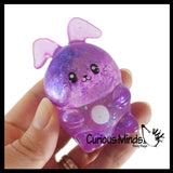 NEW - Bunny Sugar Ball - Thick Glue/Gel Syrup Molasses Stretch Ball - Ultra Squishy and Moldable Slow Rise Relaxing Sensory Fidget Stress Toy Easter