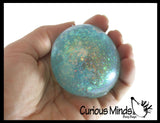 Easter Egg and Chick Sugar Ball Set - Thick Glue/Gel Syrup Molasses Stretch Ball - Ultra Squishy and Moldable Slow Rise Relaxing Sensory Fidget Stress Toy