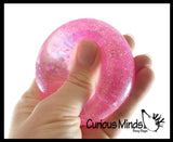 Easter Egg and Chick Sugar Ball Set - Thick Glue/Gel Syrup Molasses Stretch Ball - Ultra Squishy and Moldable Slow Rise Relaxing Sensory Fidget Stress Toy
