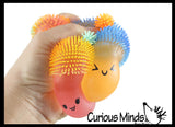 NEW - Mushroom Sugar Puffer Ball - Thick Glue/Gel Syrup Molasses Stretch Ball - Ultra Squishy and Moldable Slow Rise Relaxing Sensory Fidget Stress Toy