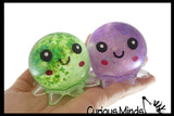 Octopus Sugar Ball - Thick Glue/Gel Syrup Molasses Stretch Ball - Ultra Squishy and Moldable Slow Rise Relaxing Sensory Fidget Stress Toy