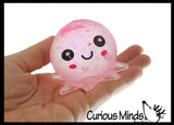 Octopus Sugar Ball - Thick Glue/Gel Syrup Molasses Stretch Ball - Ultra Squishy and Moldable Slow Rise Relaxing Sensory Fidget Stress Toy