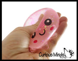 Octopus Sugar Ball - Thick Glue/Gel Syrup Molasses Stretch Ball - Ultra Squishy and Moldable Slow Rise Relaxing Sensory Fidget Stress Toy