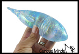 NEW - Shark Sugar Ball - Thick Glue/Gel Syrup Molasses Stretch Ball - Ultra Squishy and Moldable Slow Rise Relaxing Sensory Fidget Stress Toy