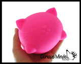 NeeDoh SUPER Groovy Cat Soft Doh Filled Stretch Ball - Ultra Squishy and Moldable Relaxing Sensory Fidget Stress Toy Nee Doh
