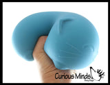 NeeDoh SUPER Groovy Cat Soft Doh Filled Stretch Ball - Ultra Squishy and Moldable Relaxing Sensory Fidget Stress Toy Nee Doh