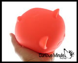 NeeDoh SUPER Groovy Cat Soft Doh Filled Stretch Ball - Ultra Squishy and Moldable Relaxing Sensory Fidget Stress Toy Nee Doh