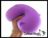 NeeDoh SUPER Groovy Cat Soft Doh Filled Stretch Ball - Ultra Squishy and Moldable Relaxing Sensory Fidget Stress Toy Nee Doh