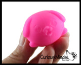NeeDoh Teenie Dog Funky Pup Groovy Soft Doh Filled Stretch Ball - Ultra Squishy and Moldable Relaxing Sensory Fidget Stress Toy Nee Doh