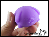 NeeDoh Teenie Dog Funky Pup Groovy Soft Doh Filled Stretch Ball - Ultra Squishy and Moldable Relaxing Sensory Fidget Stress Toy Nee Doh