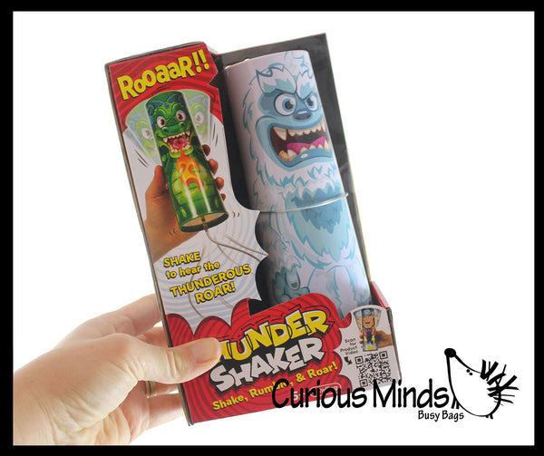Thunder Shaker Tin Noise Maker Toy - Classic Loud Sound | Curious