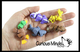 NEW - Tiny 3D Printed Wiggle Articulated Jointed Moving Fidget Toy - Unique Sensory Toy Mini Assorted Animals