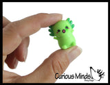 Colorful Tiny Axolotls Figurines - Mini Toys - Small Novelty Prize Toy - Party Favors - Gift