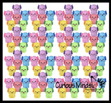 Colorful Tiny Axolotls Figurines - Mini Toys - Small Novelty Prize Toy - Party Favors - Gift