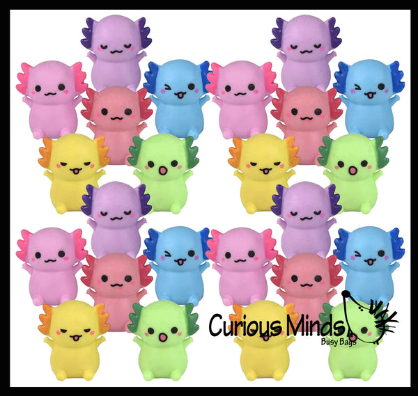 32 pièces de figurines lumineuses en résine miniature Axolotl brillant dans l'obscurité, petits animaux axolotls à cacher, figurines miniatures de jardin pour maison de poupée, micro paysage 32 pièces de figurines lumineuses en résine miniature Axolotl brillant dans l'obscurité, petits animaux axolotls à cacher, figurines miniatures de jardin pour maison de poupée, micro paysage