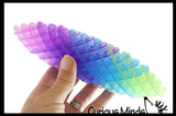 Transformation Mesh Worm - Deform Net Fidget - Morph Changes Shapes