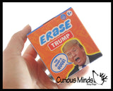 NEW - Donald Trump Eraser - Novelty Gag Gift