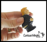Donald Trump Pooping Keychain - Novelty Gag Toy - Squeeze to Poop