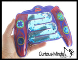 NEW - Game Controller Squishy Water Tube Fidget Toy - Push Goo Through Maze Tube - Sensory Calm Down