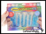 NEW - Squishy Water Tube Fidget Toy - Push Goo Through Maze Tube - Sensory Calm Down