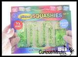 NEW - Squishy Water Tube Fidget Toy - Push Goo Through Maze Tube - Sensory Calm Down